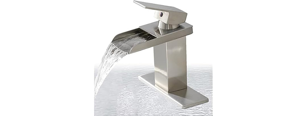 BATHLAVISH Waterfall Bathroom Sink Faucet