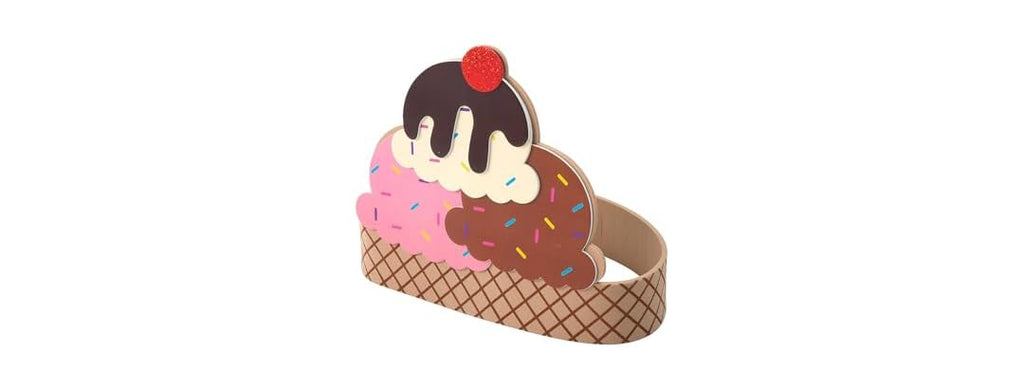 Fun Express Ice Cream Headband Kit 12Pk