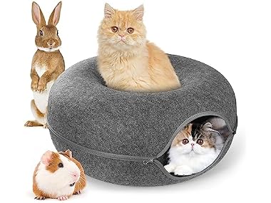 Cat Tunnel Bed, Indoor Cat Cave, Cat Tunnel,