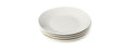 Linen Cream 11 Inch Stoneware Dinner Plates