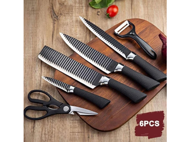 6-Piece Non-Stick Culinary Knife Set