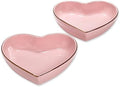 Paris Hilton 2-Piece Heart Dish Set,Pink