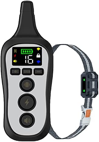 Pet Dog Stop Bark Training Collar with Remote