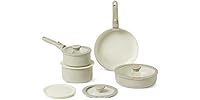 Amazon Basics Ceramic Nonstick Cookware Set