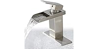 BATHLAVISH Waterfall Bathroom Sink Faucet