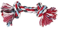 Petmate Booda Two Knot Rope Bone, Multicolored
