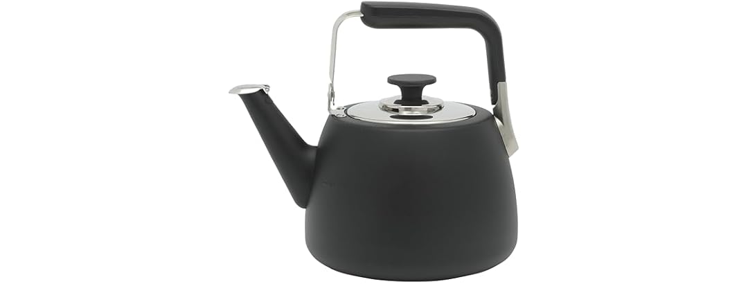 Sur La Table 2qt Steel Kettle Black