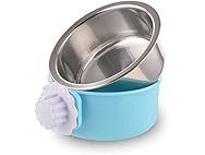 WeTest Crate Dog Bowl-Stainless Steel Removable