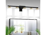 VerRon 5-Light Bathroom Light Fixtures, 31"
