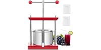 Fruit Wine Press, 0.88 Gallon/3.36L, 2 Stainless