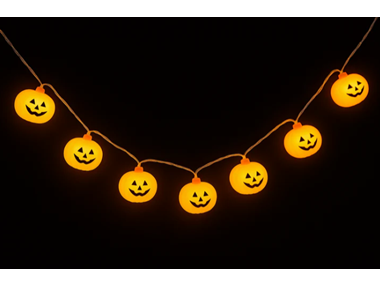 MQI 10 LED Pumpkin String Light