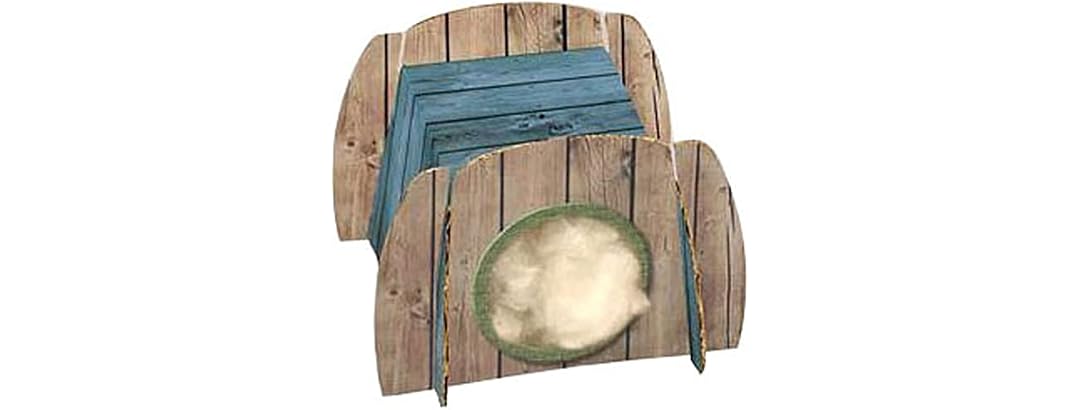 Kapok Build-A-Hut Soft Bedding for Animals wi