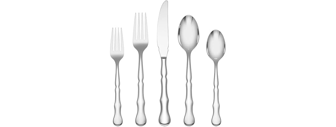 Cambridge Silverware Set, Amaryllis Mirror 18/10 20 Piece Setwr