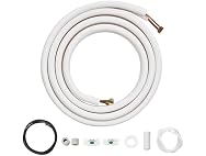 16FT Mini Split Line Set, 3/8" & 5/8" O.D Copper