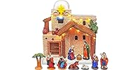 11 Piece Christmas Village Nativity Set