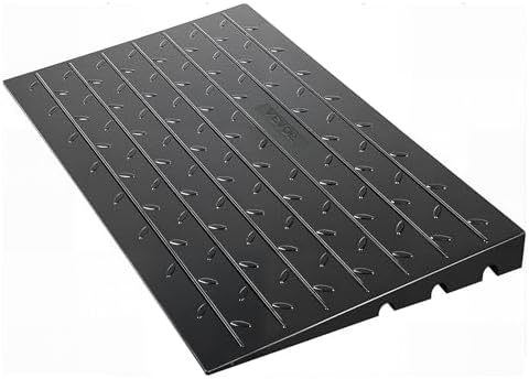Rubber Threshold Ramp, 4\" Rise Threshold Ramp