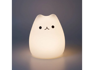 Soft Mushy Color Changing Cat Lamp Night Light