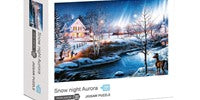 Snowy Night Puzzle 1000 Piece Set