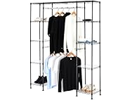 Amazon Basics Expandable Metal Hanging Closet Organizer System