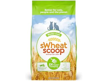 sWheat Scoop Natural Wheat Multi-Cat Litter