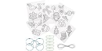 Stephen Joseph, 20 PC DIY Shrinking Art Kit