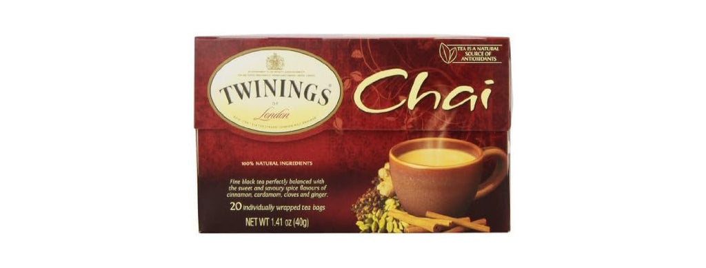 Twinings Chai Tea, Tea Bags, 20-Count Box