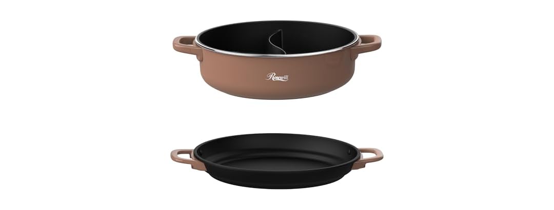 Rosewill 12.7QT Electric Hot Pot Kit, 2-Pack