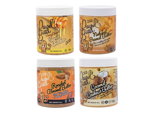 (4pk) Laurel's Nut Butters Simple Favorites