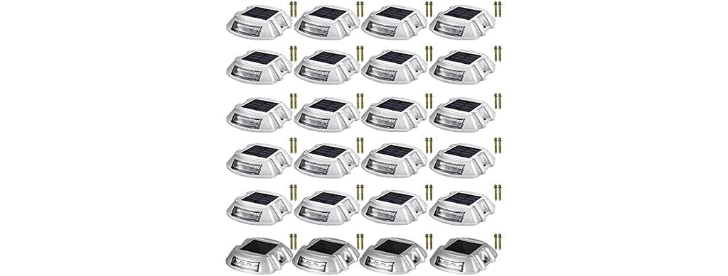 Driveway Lights 24-Pack Solar Driveway Lights
