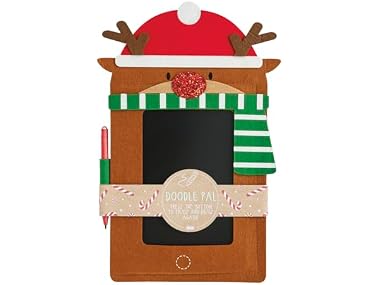 Mud Pie Kids Christmas Reindeer Doodle Pad