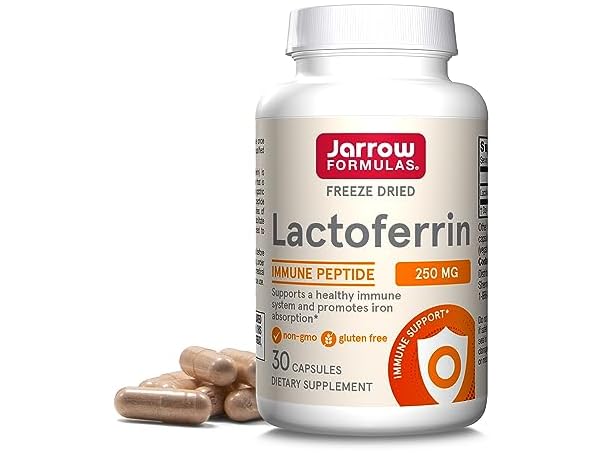 Jarrow Formulas Lactoferrin 250mg 30 Capsules
