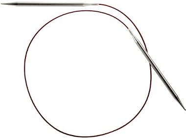 ChiaoGoo SS Red Lace Circular 32" US 7