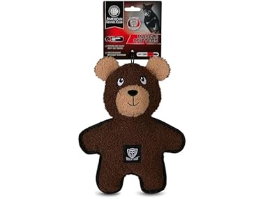 American Kennel Club Plush Dog Toy with Squeaker- Bear