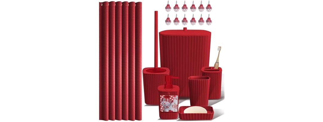 Clara Clark Bathroom Accessories Set
