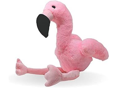 Flourish Pets 3 in 1 Multi-Layer Chew Toy Flamingo