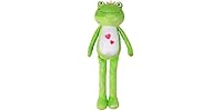 Fringe Studio Large Squeaky Plush Dog Toy, HOP INTO My Life