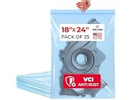 VCI Reclosable Poly Bags 18" x 24", Pack of 25