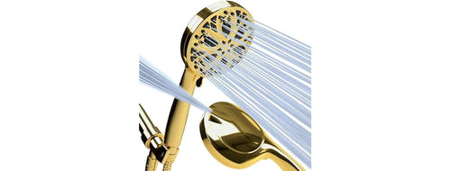 10-Mode Handheld Shower Head w/ 6ft Hose