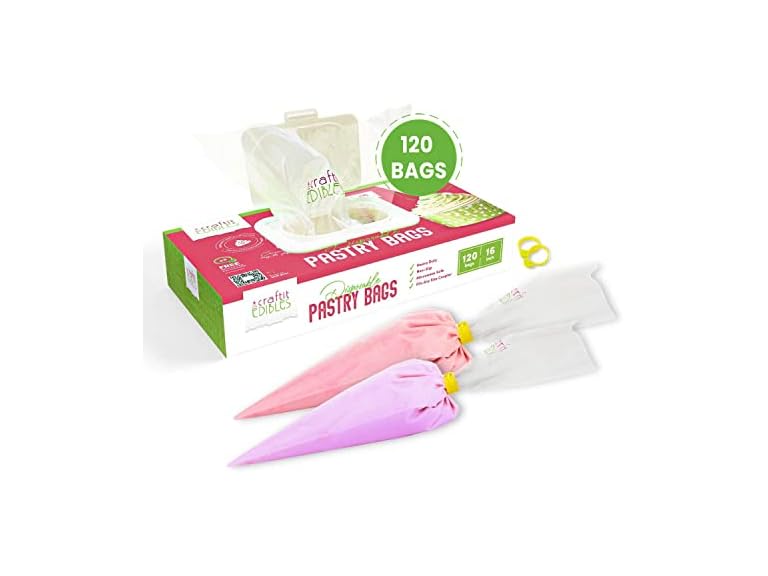 Disposable Piping Bags 16" 120-Pack