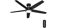 Hunter Fan 52" Matte Black Indoor Fan