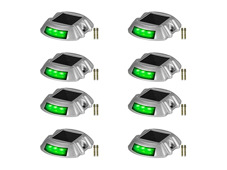 Driveway Lights, 8-Pack Solar Driveway Lights