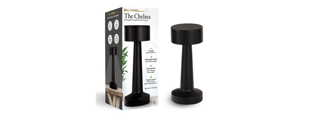 Bell+Howell Chelsea Cordless Table Lamp