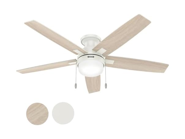 Hunter Fan 52" White Indoor Ceiling Fan