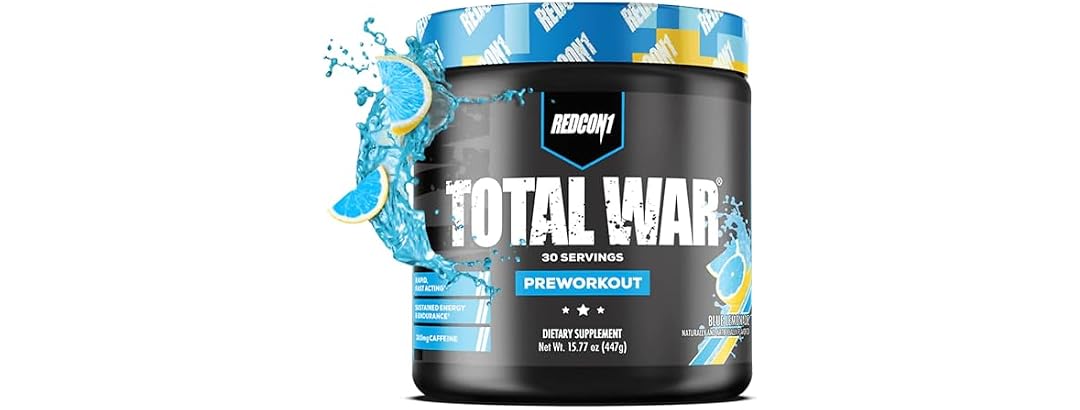Total War Pre Workout Blue Lemonade
