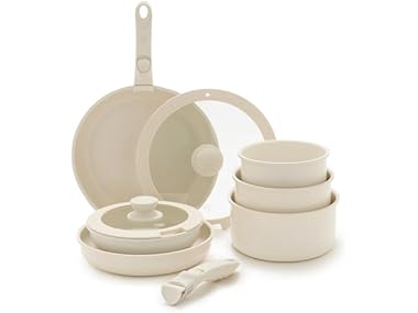 GreenLife 10Pc Nonstick Pots & Pans Set