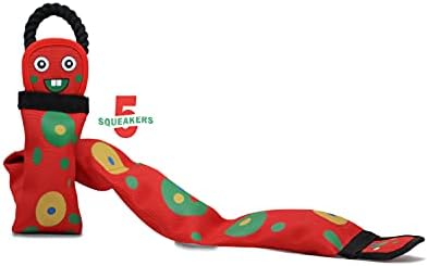 Fire Hose Interactive Squeaking Water Dog Toy