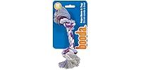 Petmate Booda Two Knot Rope Bone, Multicolored, X-Small
