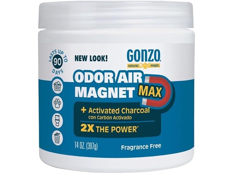 Gonzo Natural Magic Fresh Scent Odor Air Magn
