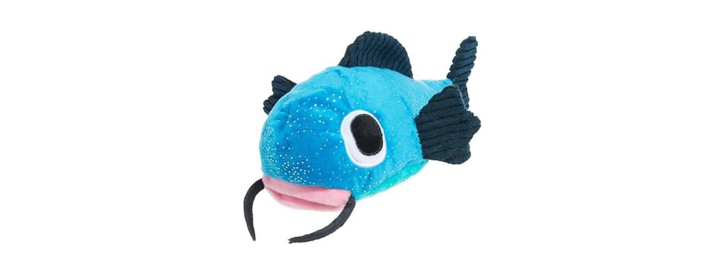 Barkbox Catfish Claude Dog Toy – Plush Squeak Toy
