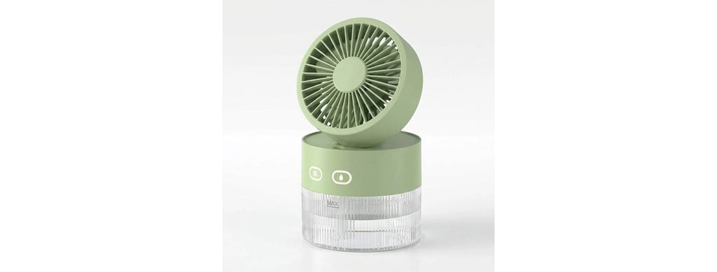 Mist Cooling Fan Compact Desktop Fan